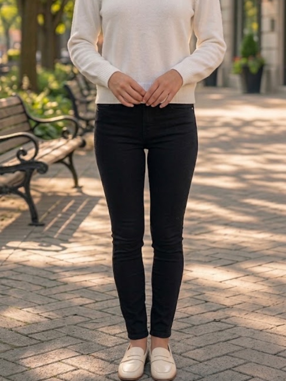 New  Acne Studios Skin 5 Skinny Jeans Black 26/32
